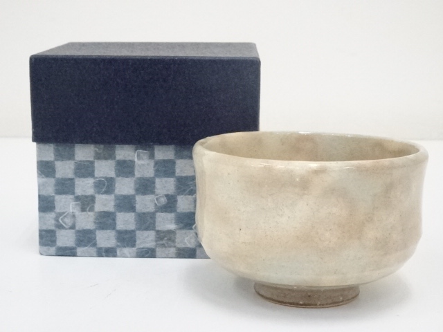 JAPANESE TEA CEREMONY HAGI WARE TEA BOWL / CHAWAN